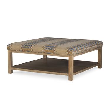 Franco 42" Square Cocktail Ottoman Plain Top