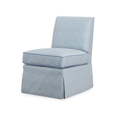 Eton Skirted Swivel Chair