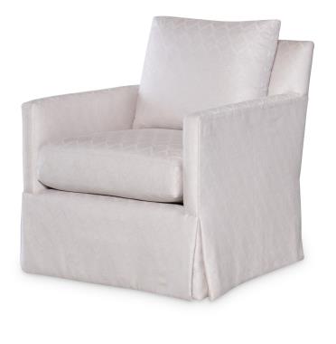 Mason Skirted Swivel Chair