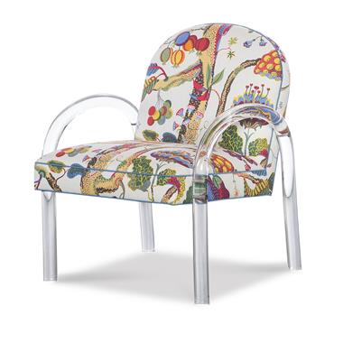 Elva Acrylic Arm Chair