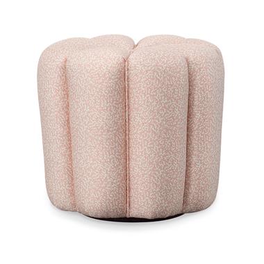 Petal Swivel Ottoman