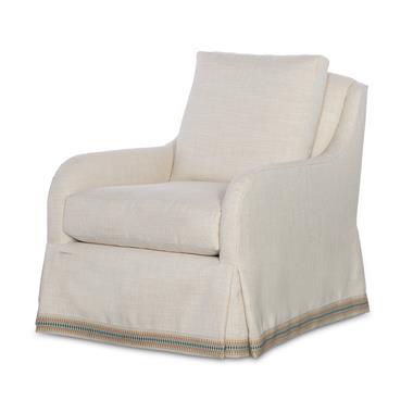 Lutz Skirted Swivel Chair