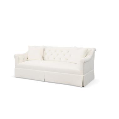Elizabeth Tufted Skirted Sofa