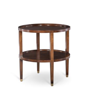 Curren Round Side Table - Ferrules