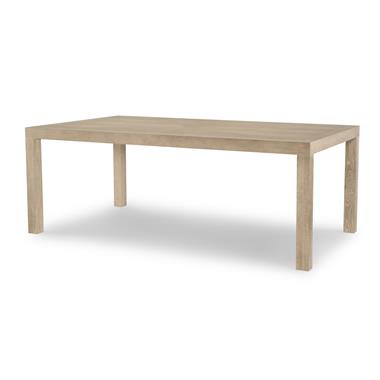 Parsons Oak Dining Table