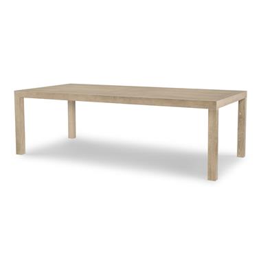 Parsons Oak Dining Table