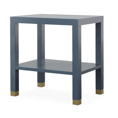 Trevor Side Table w/ Wood Top