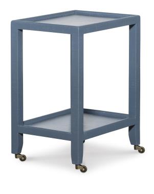 Briggs Raffia Drink Table