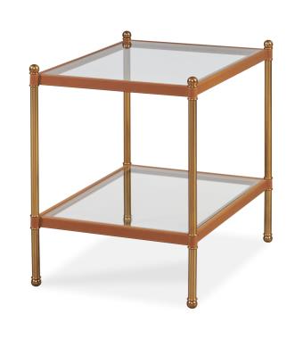 Laurent Brown Side Table