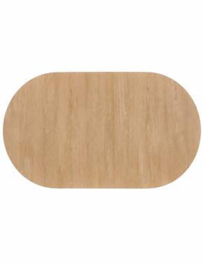 Edmund 88" Oval Oak Dining Table Top